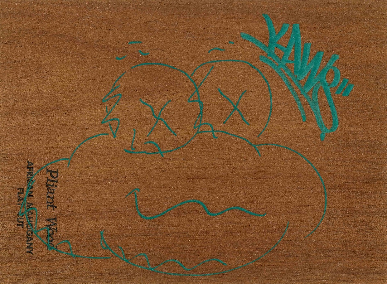 Cloud Drawing by Kaws