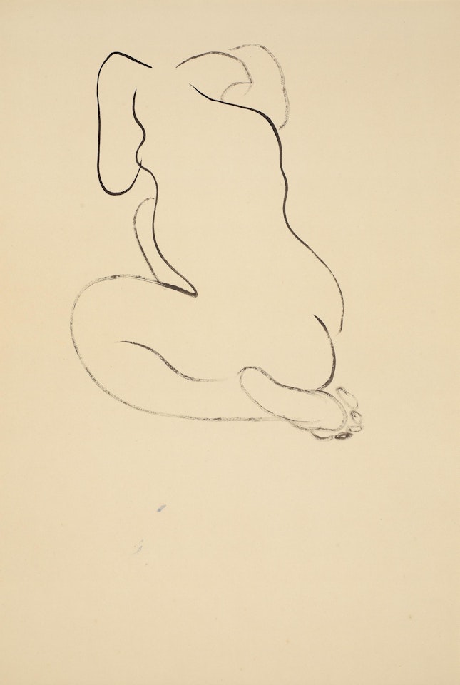 Abstract Nude by Sanyu
