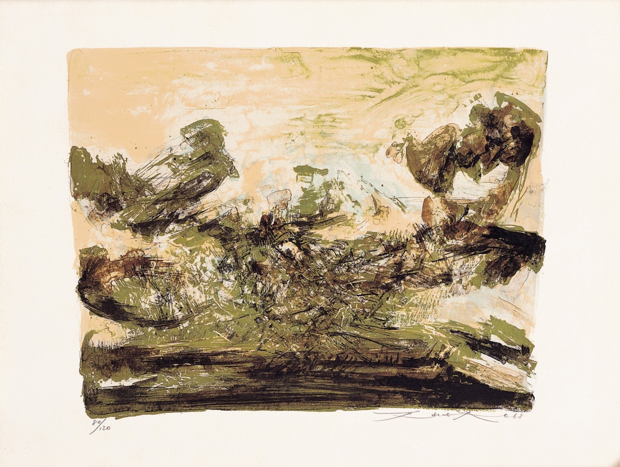 Paysage by Zao Wou-Ki