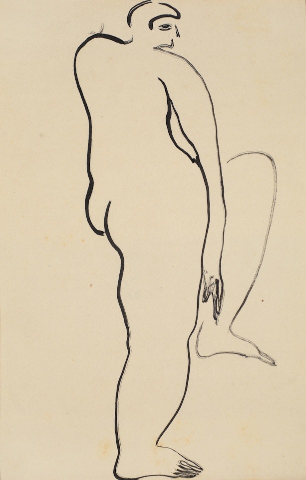Standing Nude by Sanyu