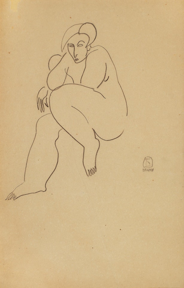 Seated Nude by Sanyu