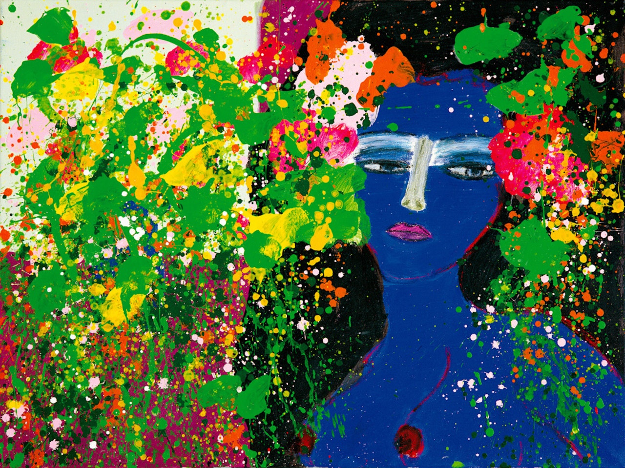 Hot Love by Walasse Ting