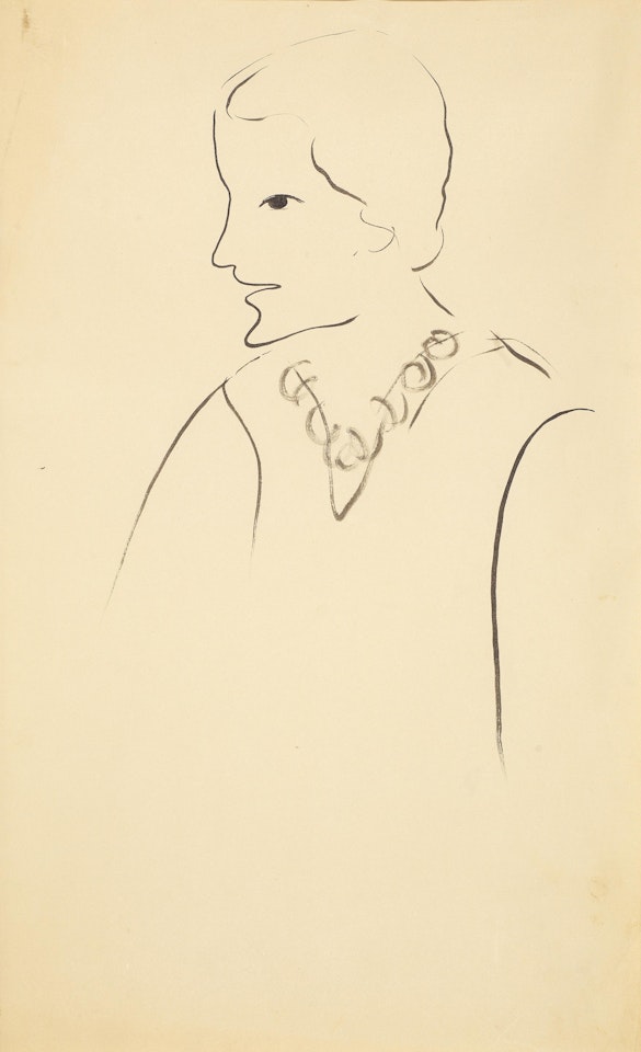 Profile of A Lady by Sanyu