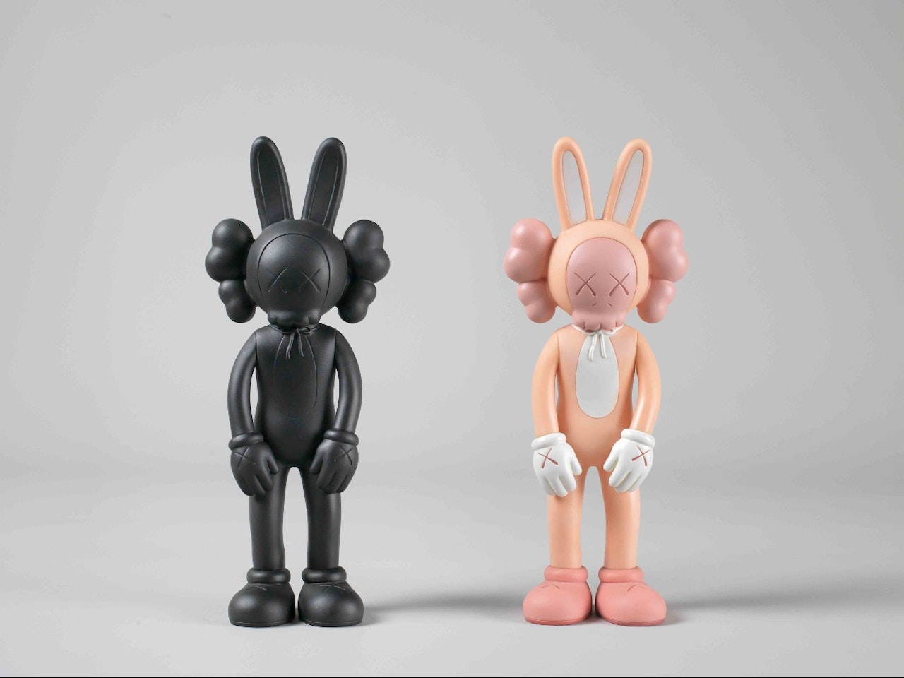 Accomplice (Black & Pink) (a set of 2) by Kaws