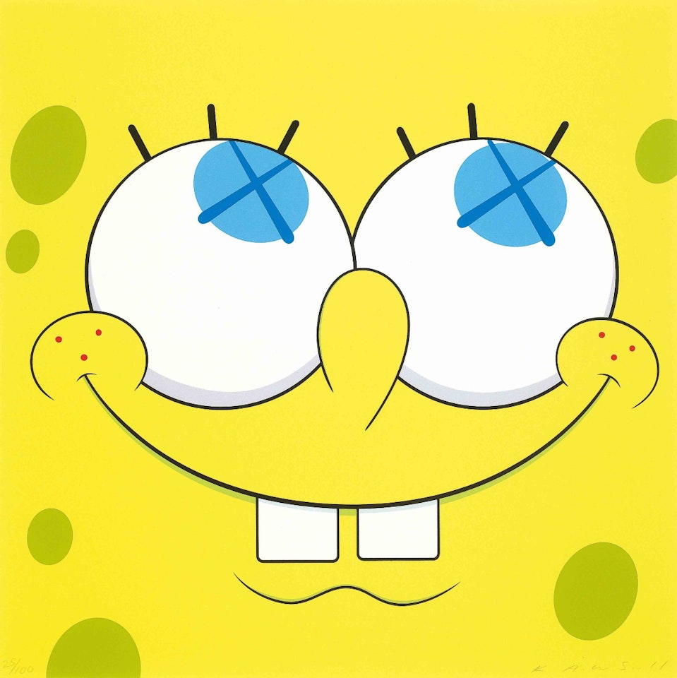 KAWSBOB (a set of 3) by Kaws