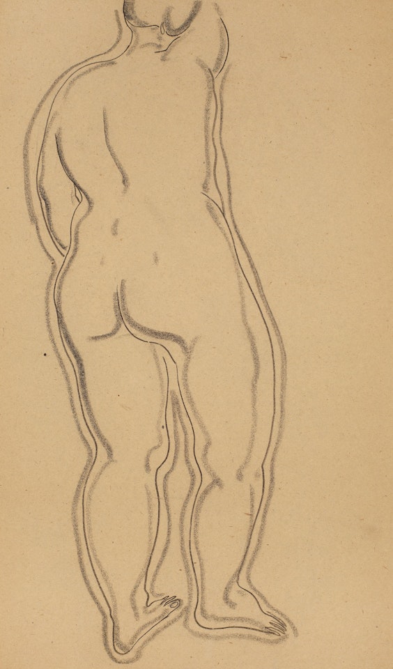 Standing Nude by Sanyu