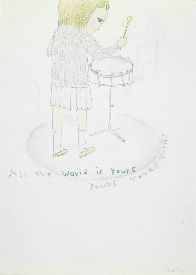 All the World is Yours by Yoshitomo Nara