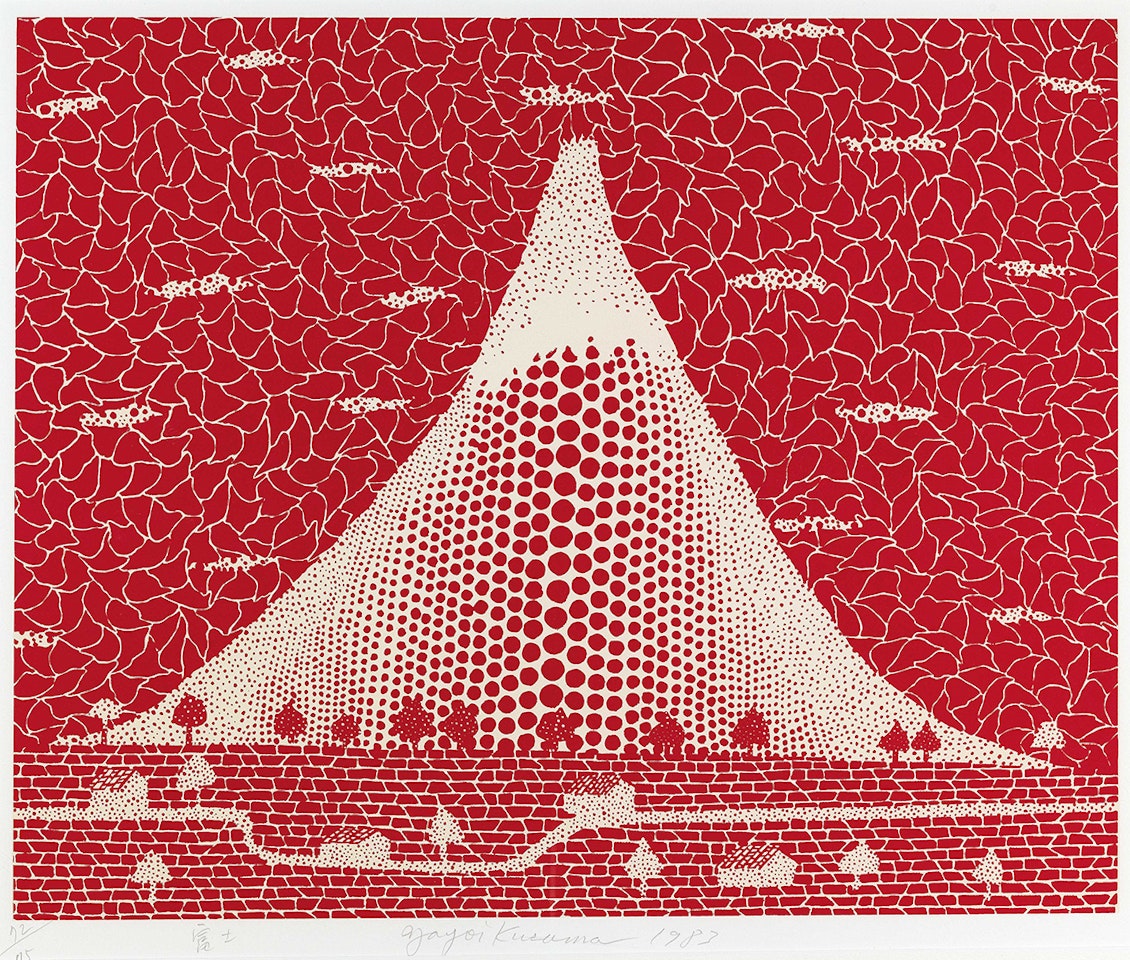 Mt. Fuji by Yayoi Kusama