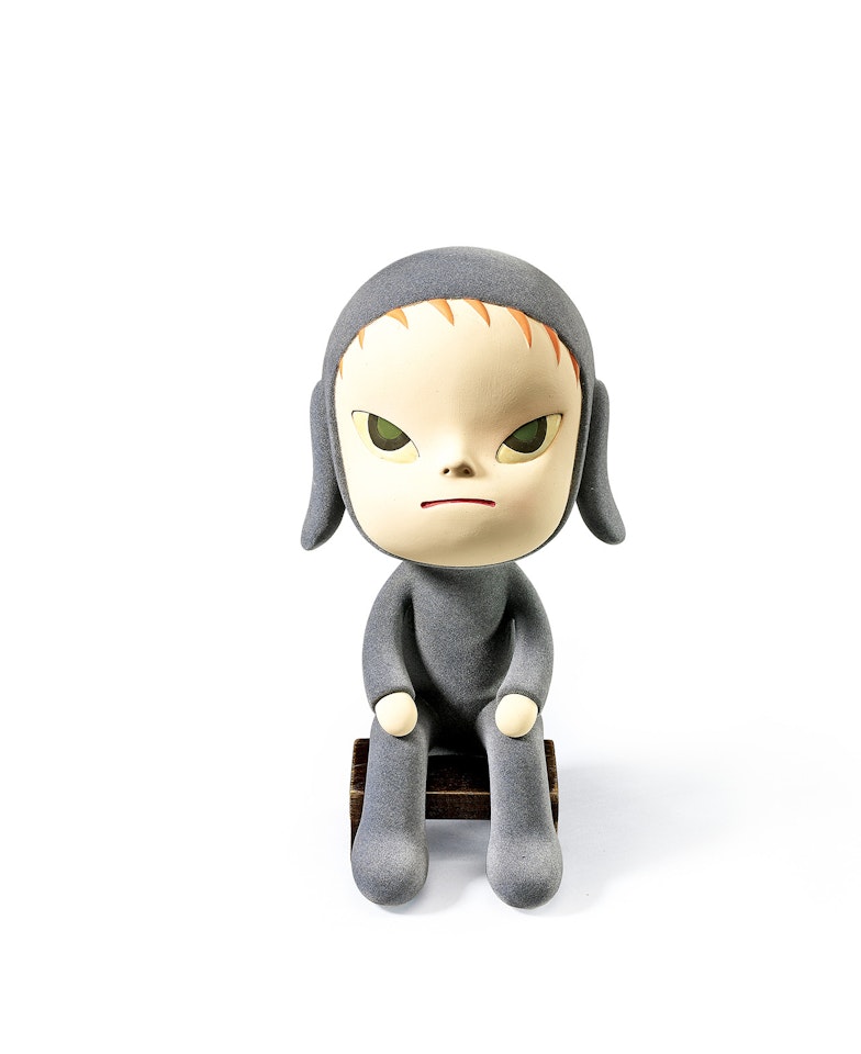 Sleepless Night Sitting by Yoshitomo Nara