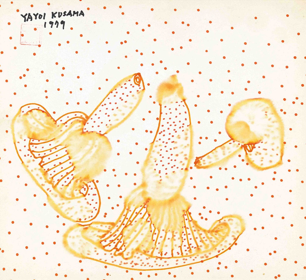 Mushrooms by Yayoi Kusama