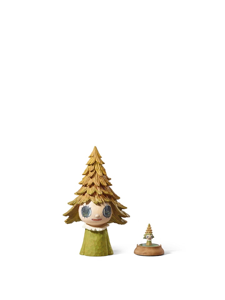 Mori Girl + Little Mori Girl (a set of 2) by Yoshitomo Nara