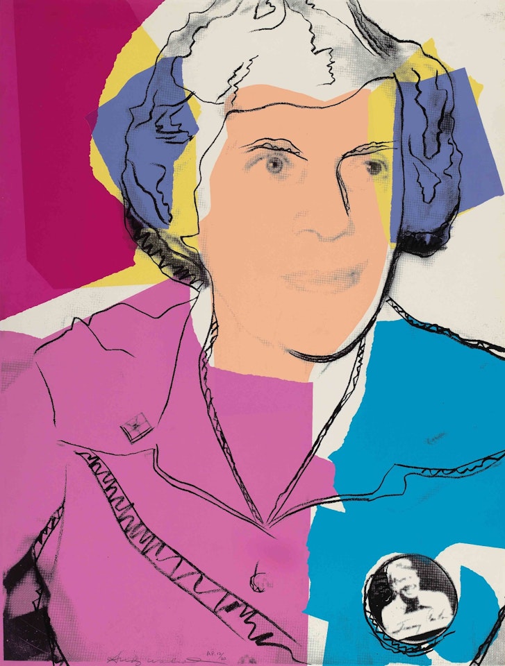 Lillian Carter by Andy Warhol