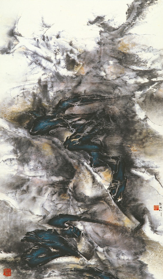 Changing Rhythm of the Mountain by Liu Kuo-Sung (Liu Guosong)