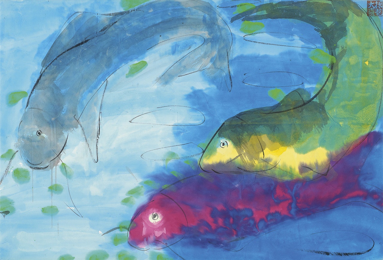Fishes (Koi) by Walasse Ting