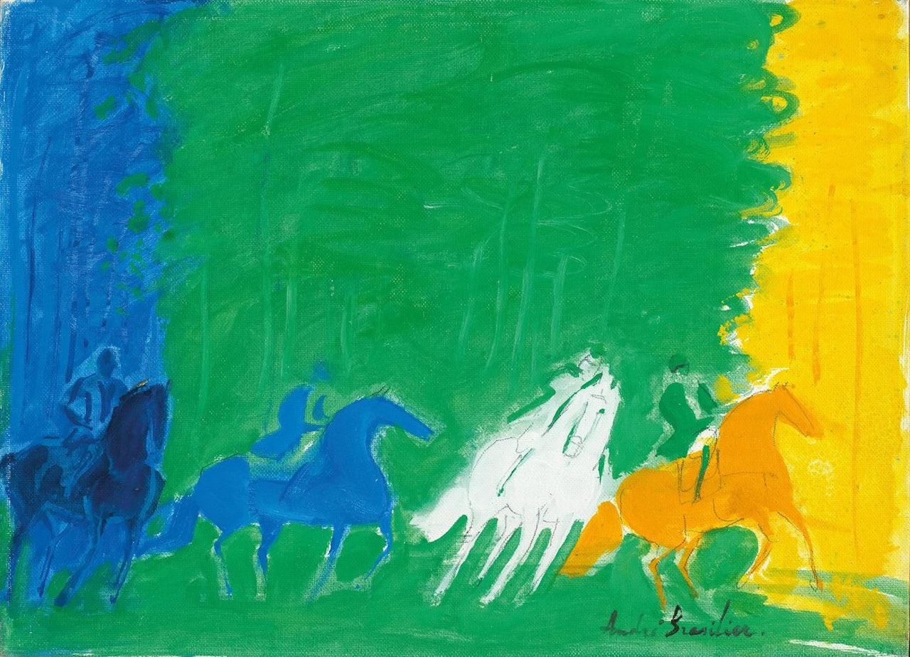 Forêt Tricolore by André Brasilier