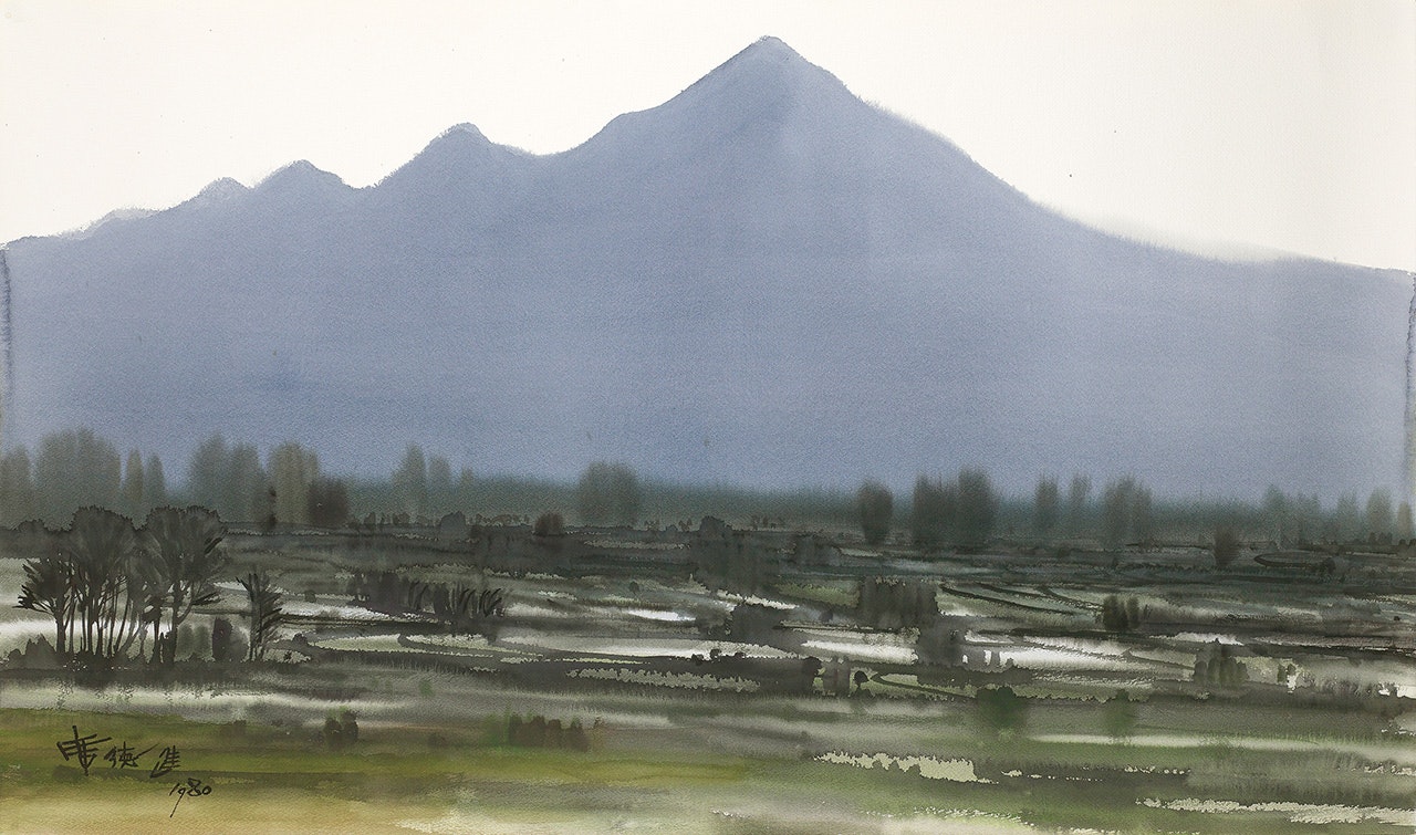 Landscape by Xi Dejin