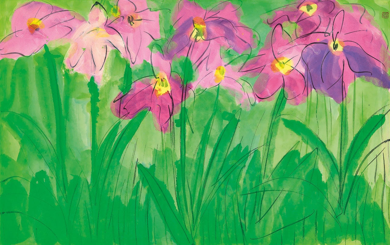 Flowers by Walasse Ting