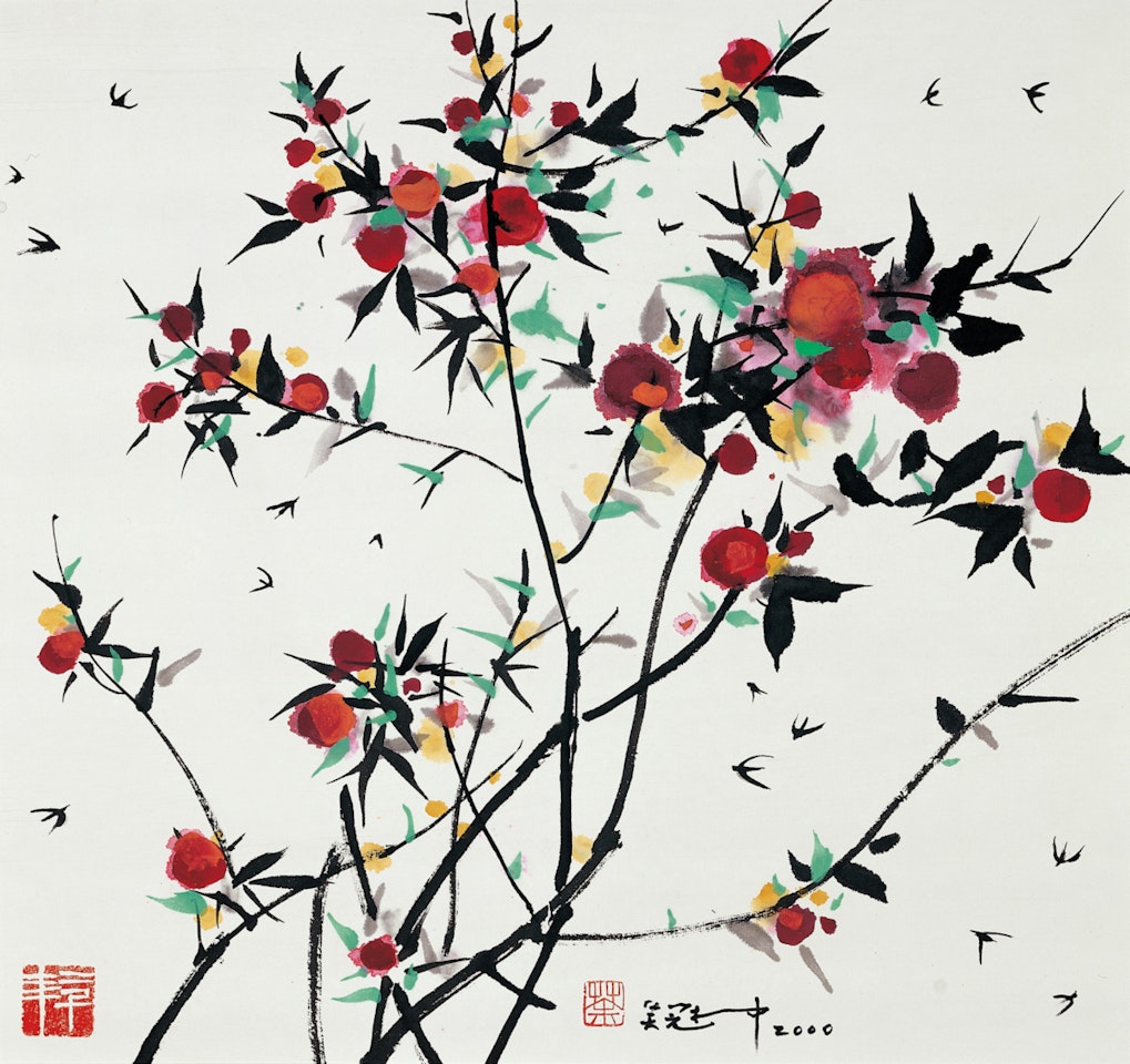 Fruit Tree by Wu Guanzhong