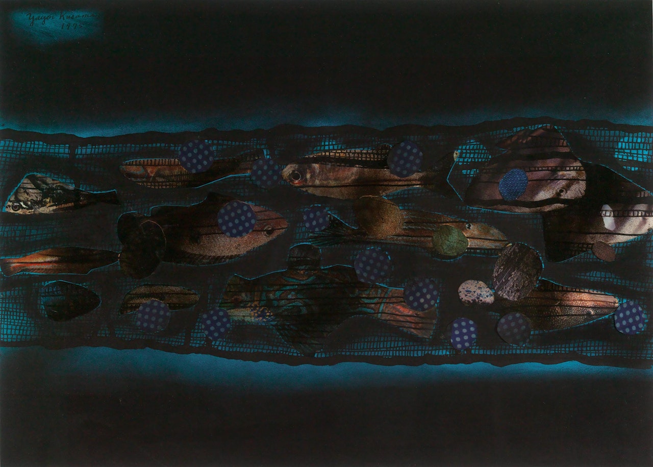 In the Insomnia Night River by Yayoi Kusama