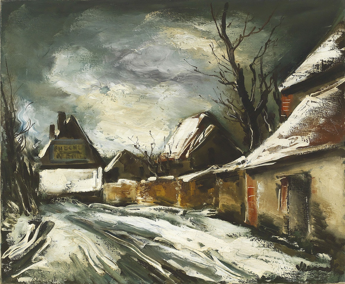 Village sous la Neige by Maurice de Vlaminck
