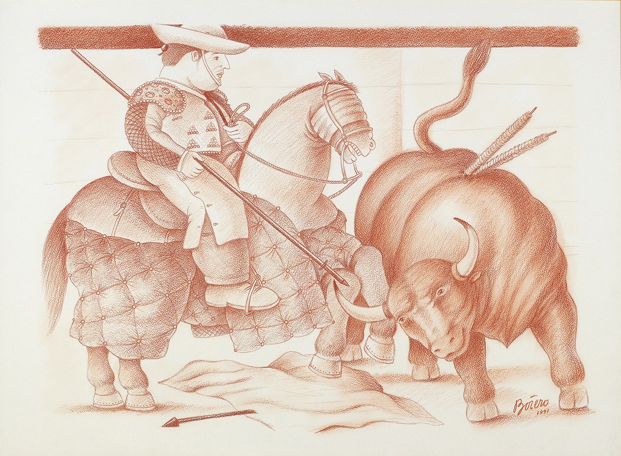 La Pica by Fernando Botero