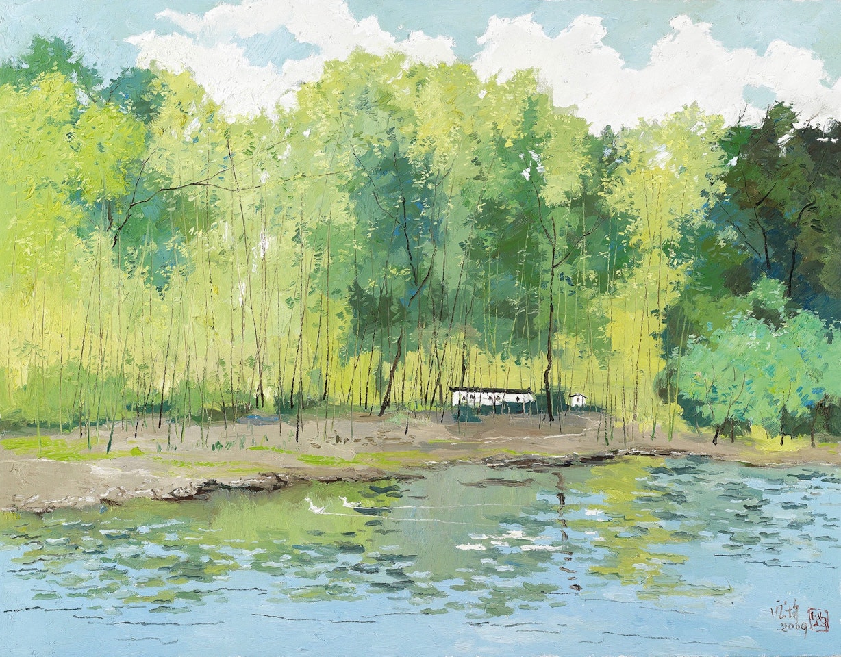 Spring of Bamboo Forests by Pang Jiun