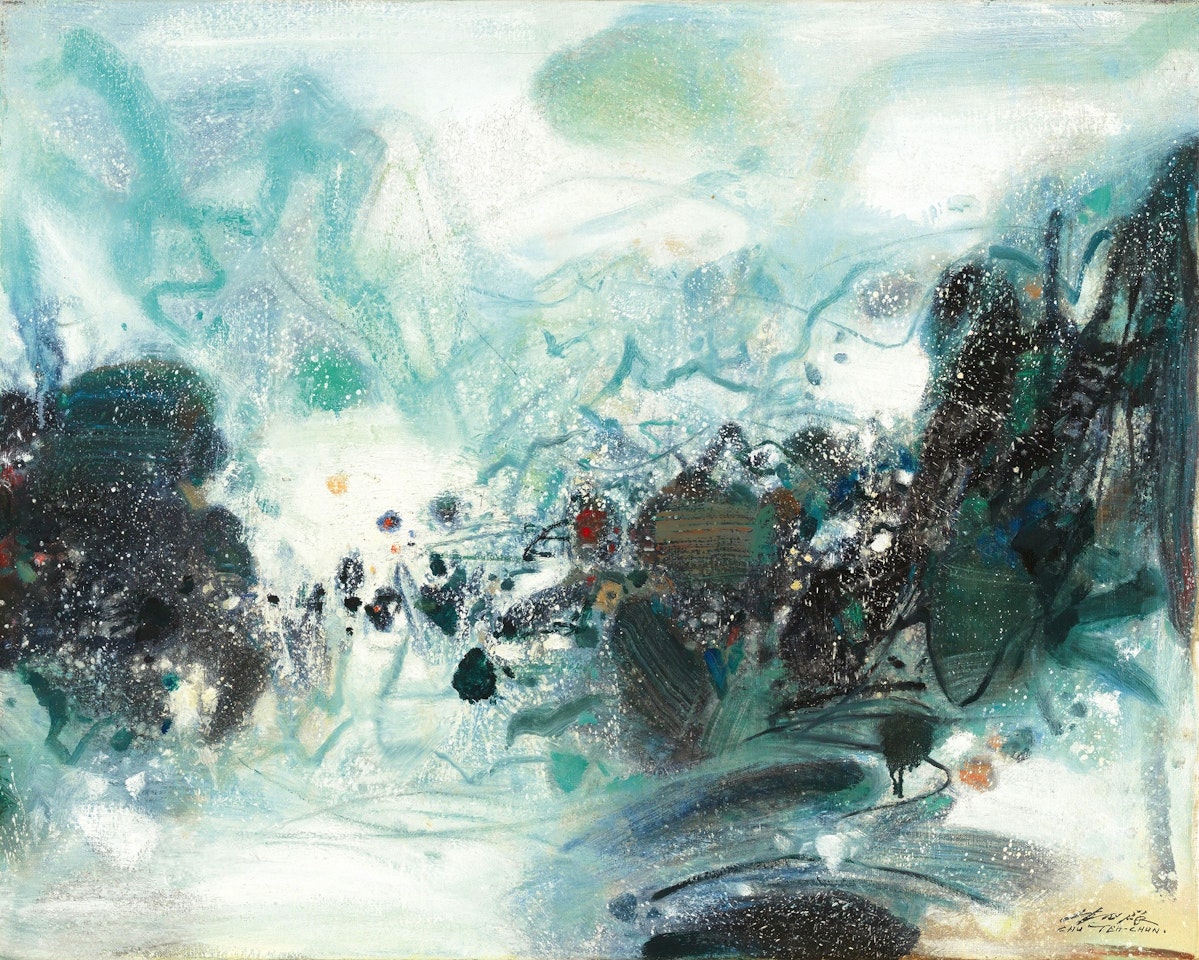 Neige de Mai by Chu Teh-Chun