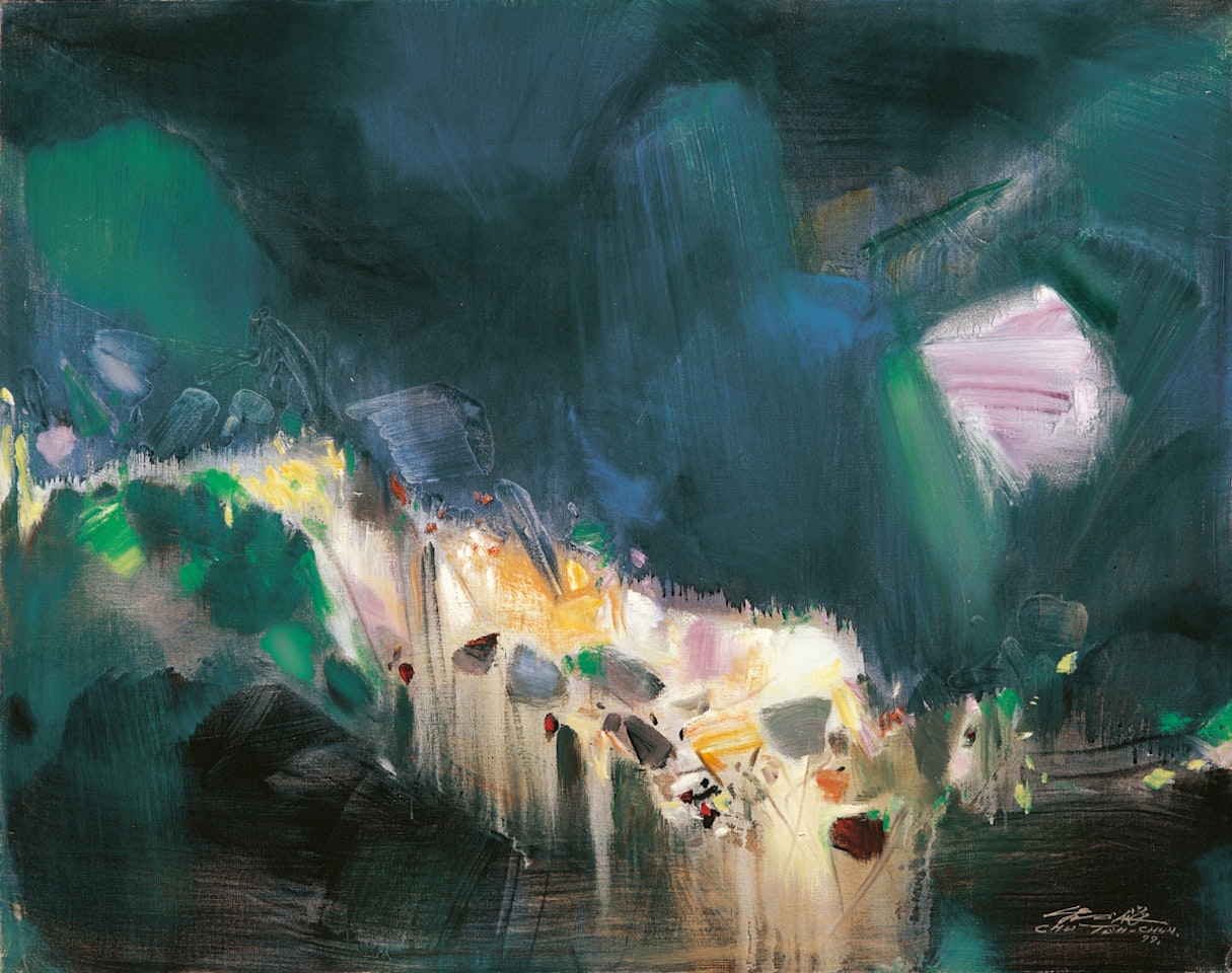 Fe Nocturne by Chu Teh-Chun