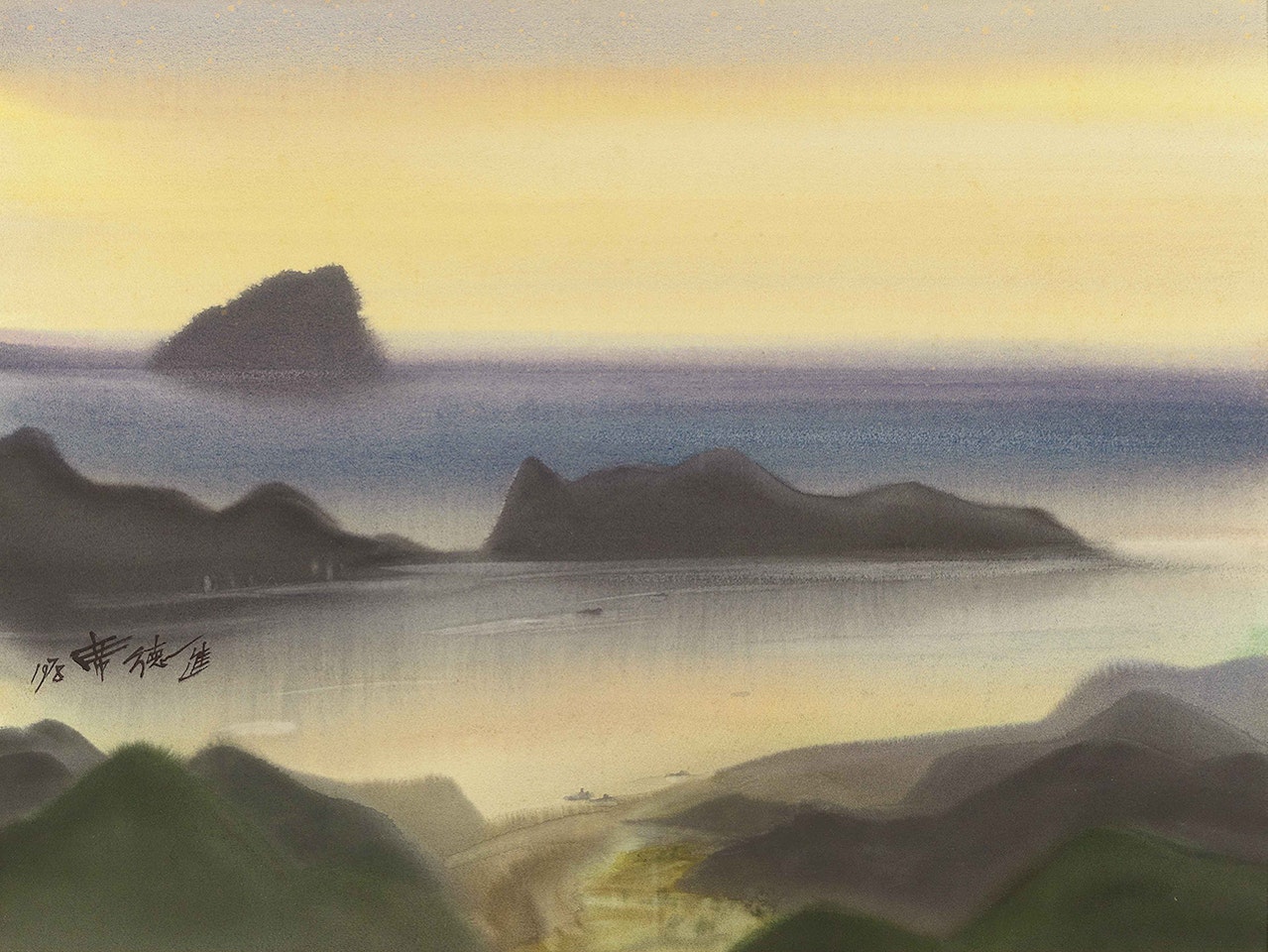 Ruei Bin Seashore by Xi Dejin