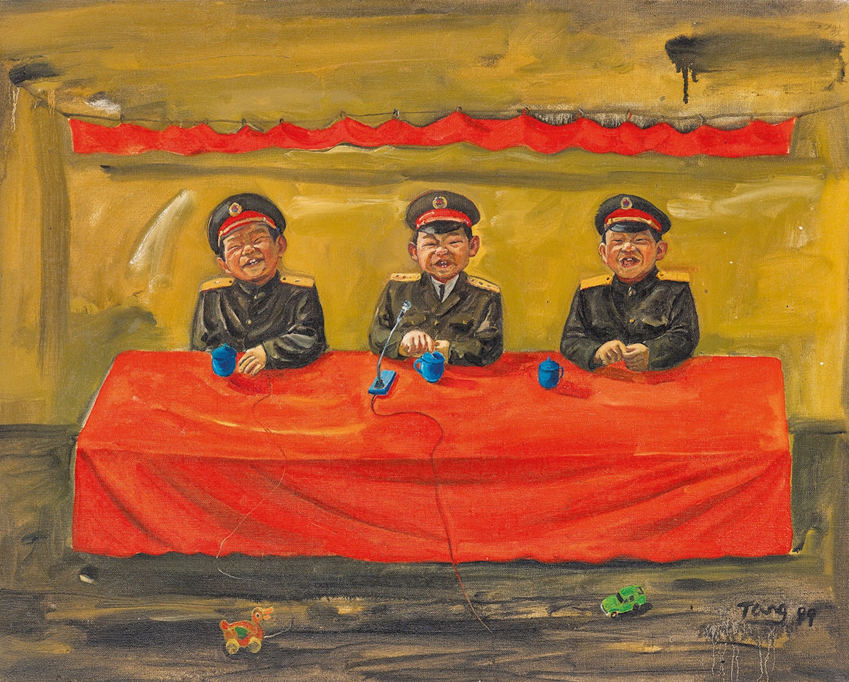 Children in Meeting Series by Tang Zhigang