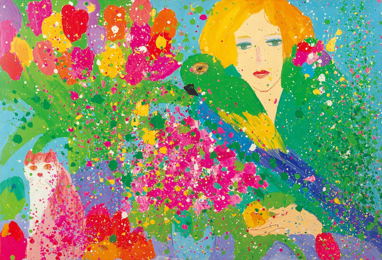 Margriet by Walasse Ting