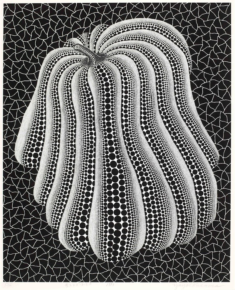 Thinking Pumpkin by Yayoi Kusama