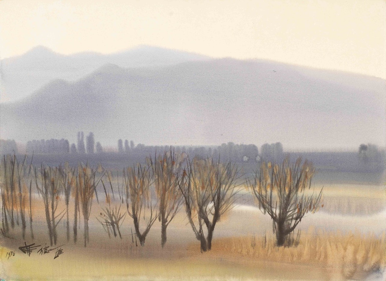 Autumn Field by Xi Dejin