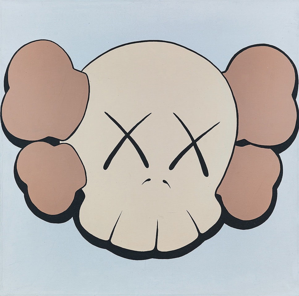 Untitled (Camo Skulls) by Kaws