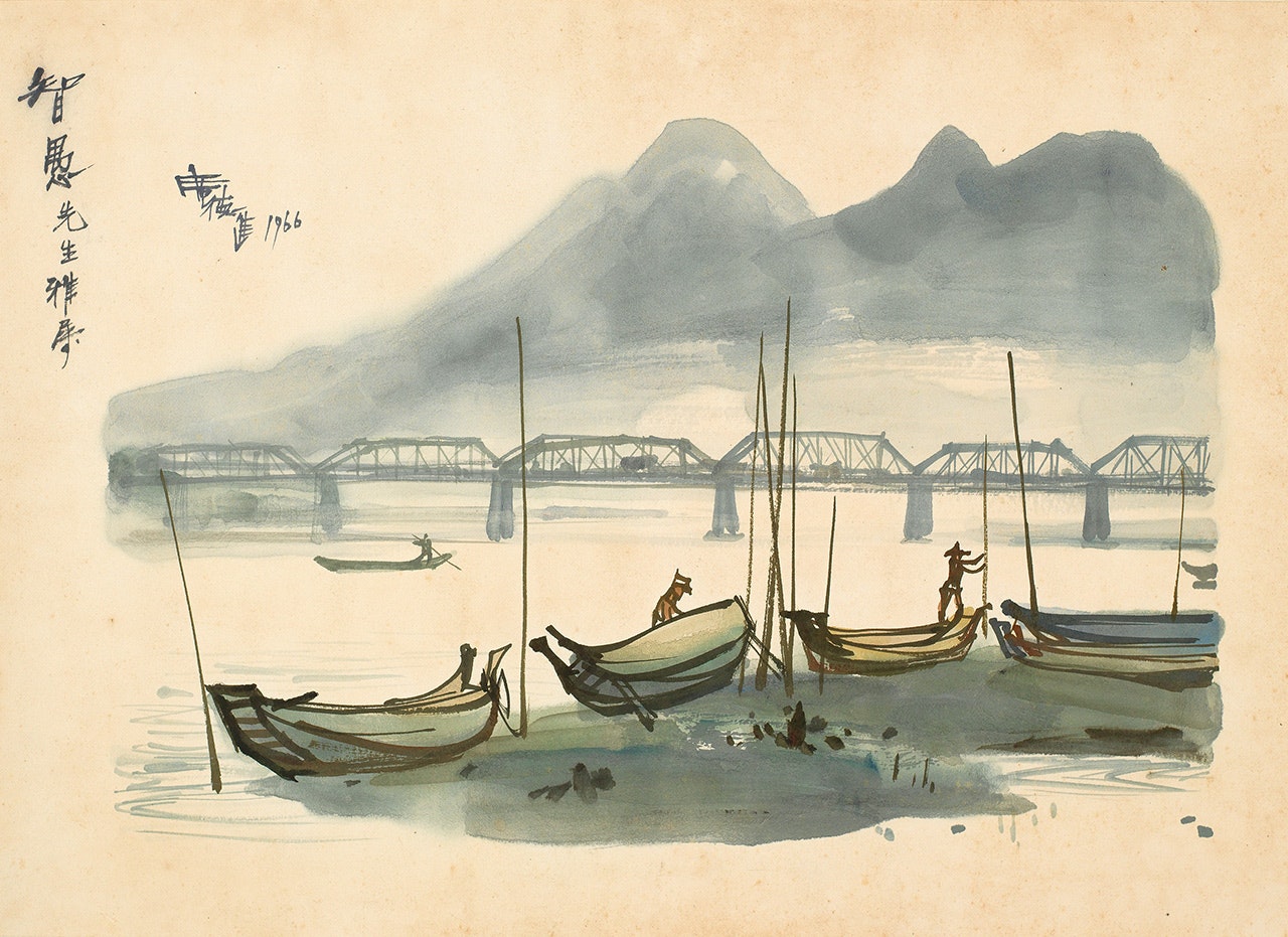 Boatman by Xi Dejin