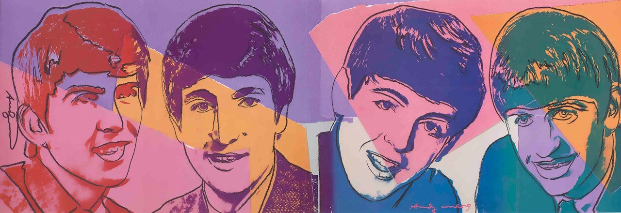 The Beatles by Andy Warhol