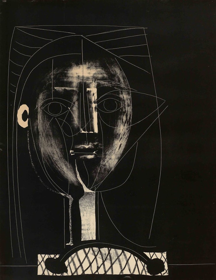 Figure Noire by Pablo Picasso