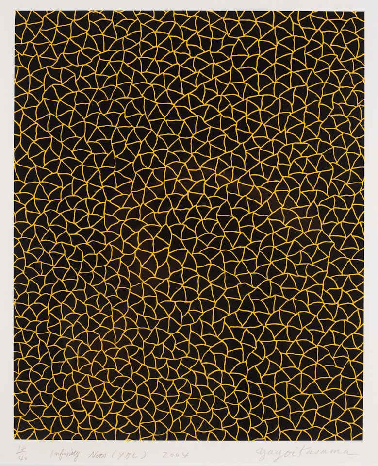 Infinity Nets (YBL) by Yayoi Kusama