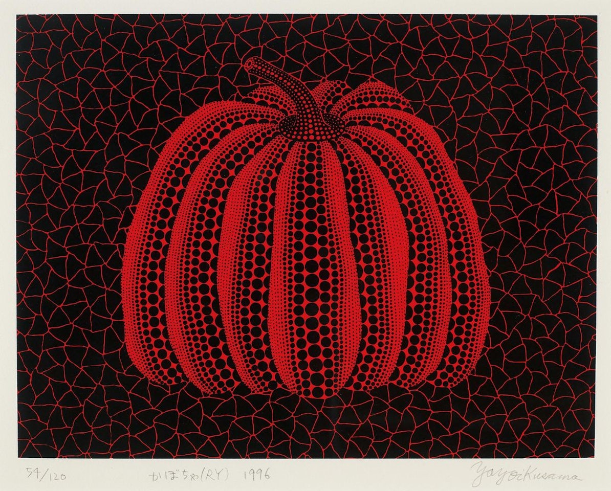 Pumpkin(RY) by Yayoi Kusama
