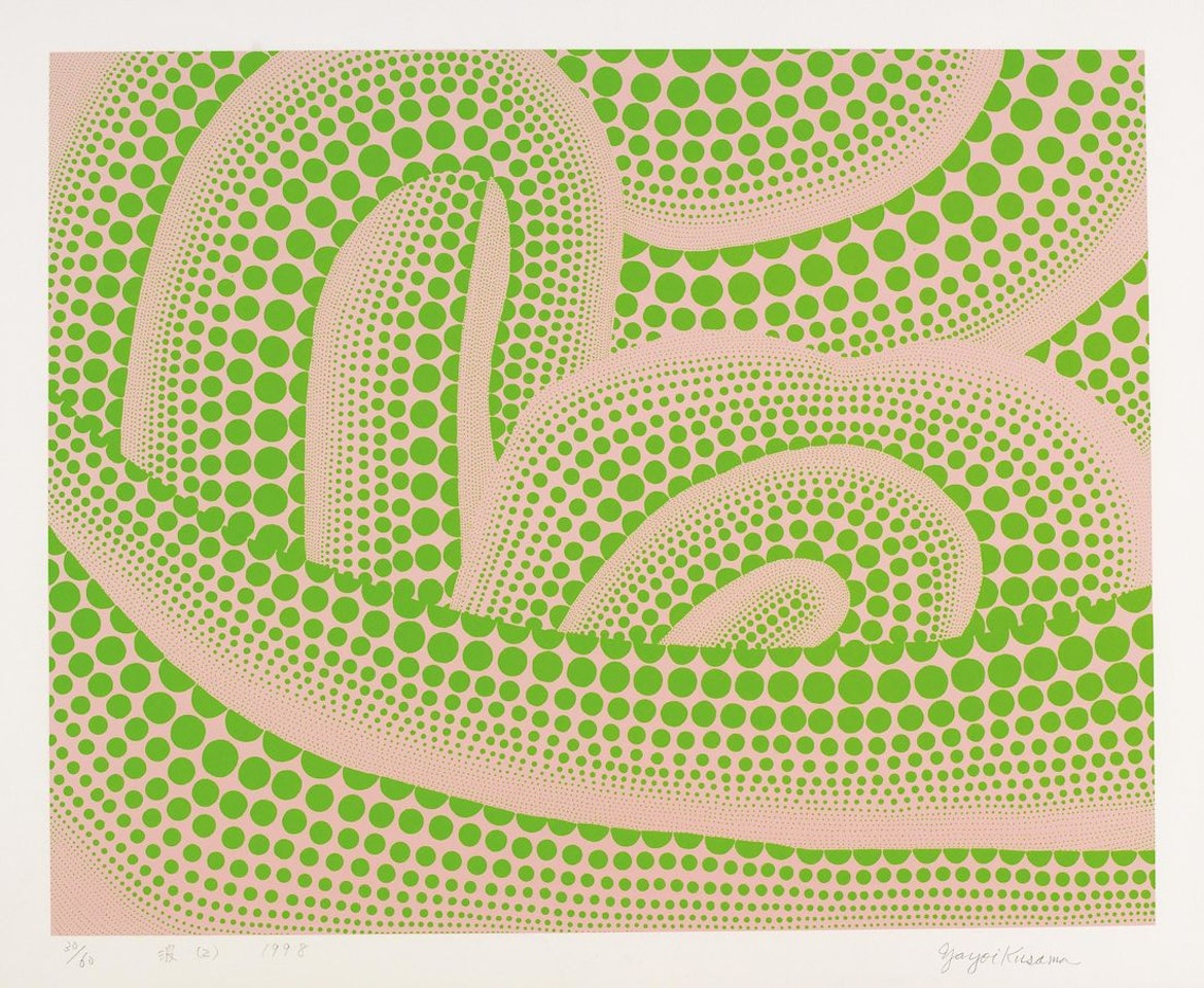 Waves(2) by Yayoi Kusama