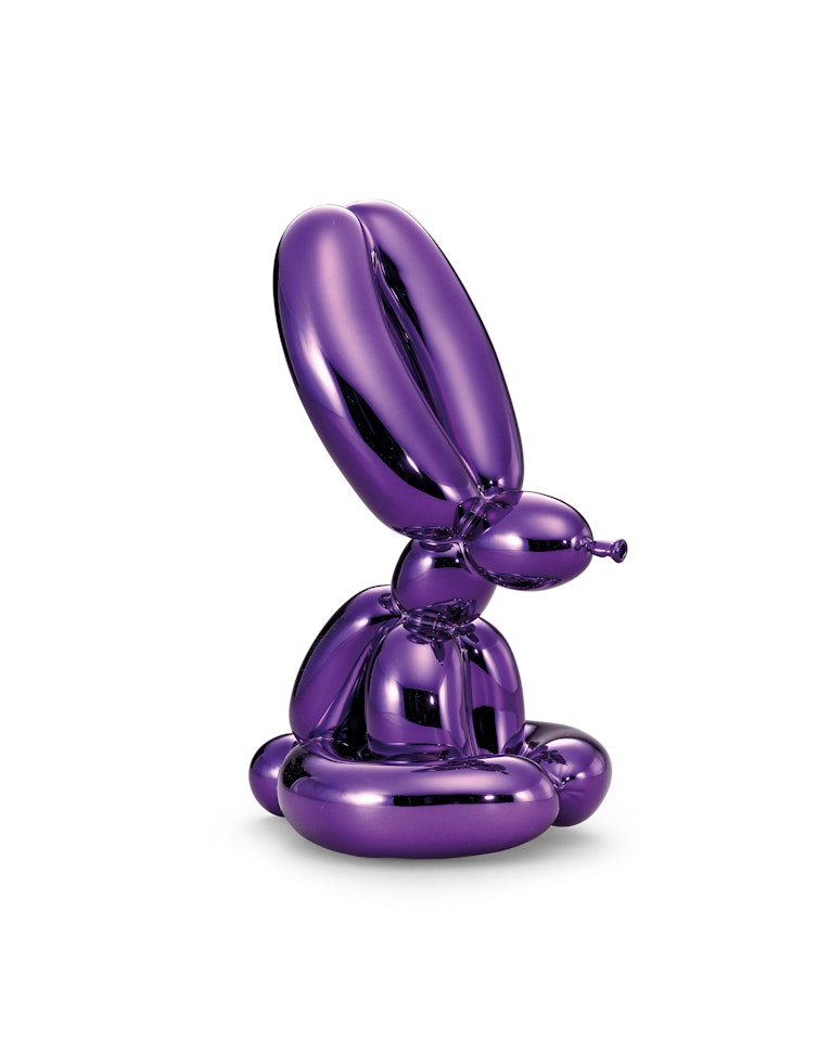 Jeff Koons Balloon Rabbit (Violet) by Jeff Koons