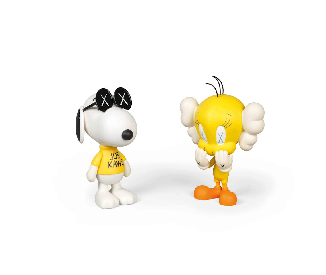Snoopy; Tweety (a set of 2) by Kaws