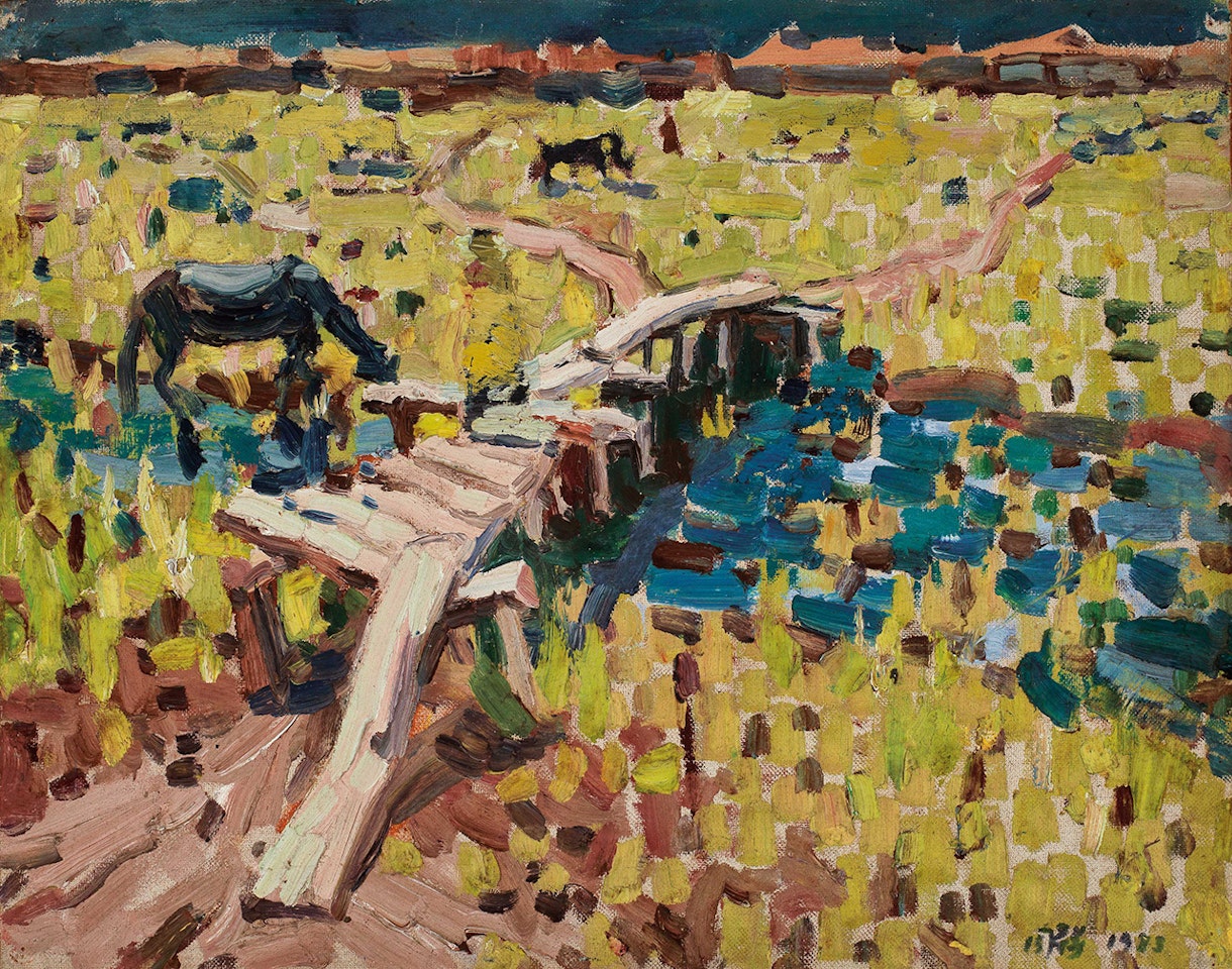 Landscape by Zhou Chunya