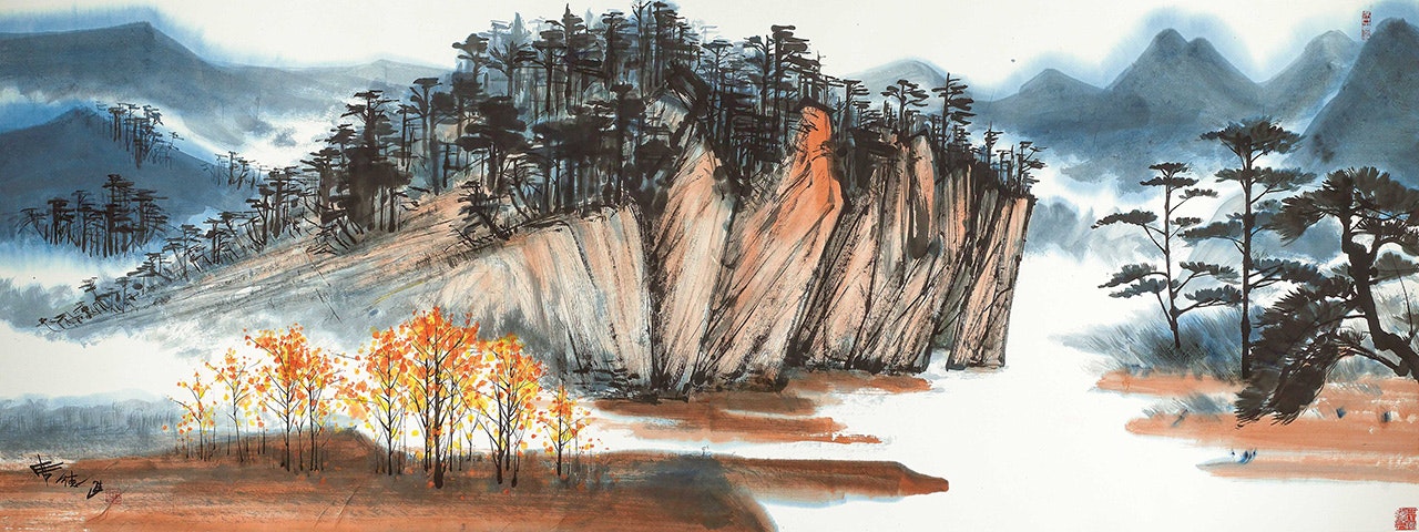 The Landscape of Wu-Ling by Xi Dejin