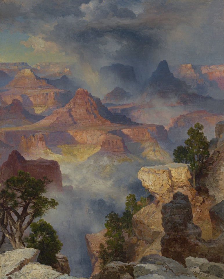 Grand Canyon, Colorado River by Thomas Moran