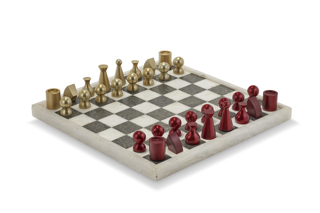 Chess set by Man Ray