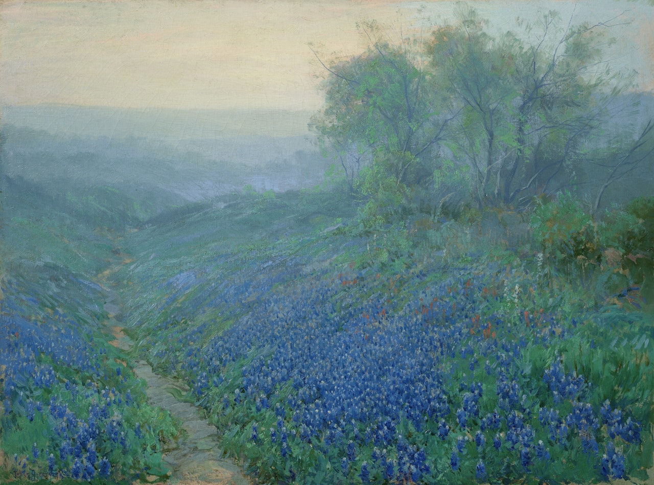Field of Bluebonnets by Julian Onderdonk