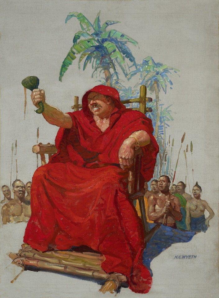 The Red Robe by Newell Convers Wyeth