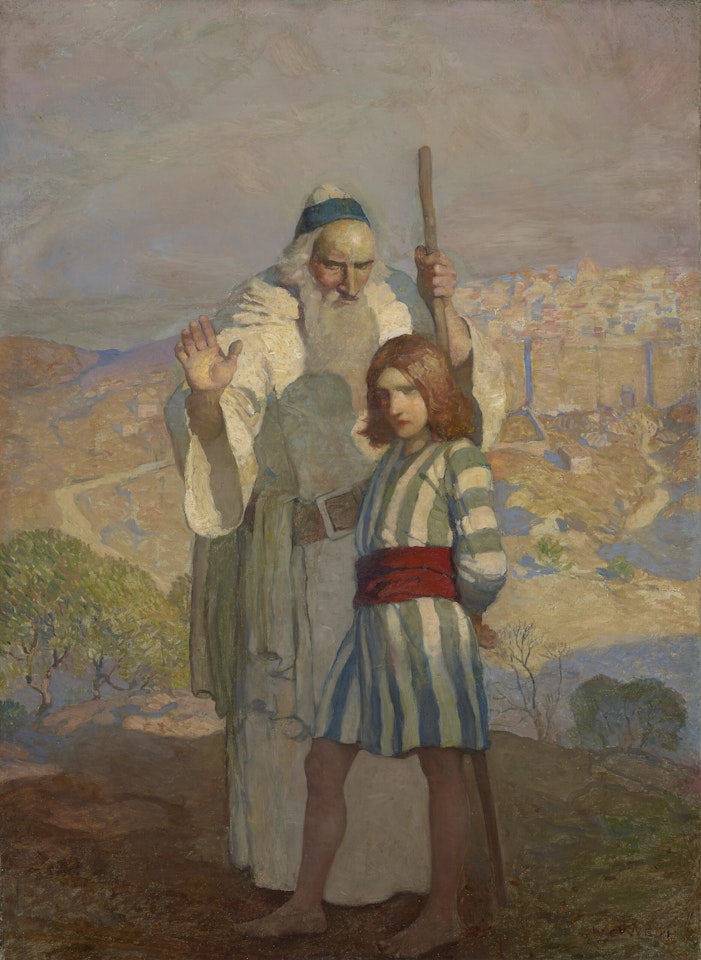 "Come, Live with Us, for I Think Thou Art Chosen" by Newell Convers Wyeth