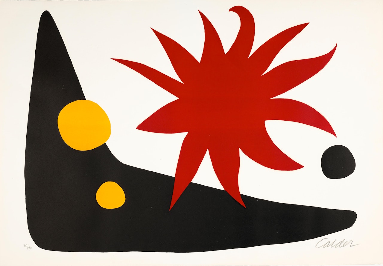 Soleil Rouge (Red Sun) by Alexander Calder